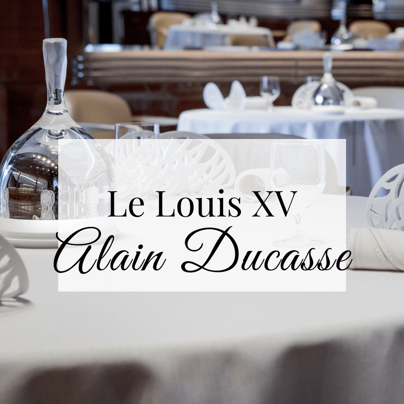 Le Louis XV Alain Ducasse