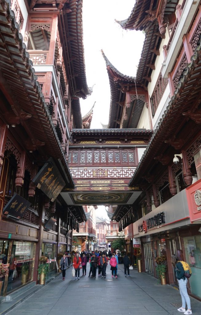 Street in Old City Shanghai